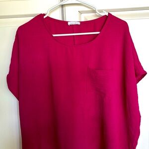 Ever After silky cap sleeve blouse. Large – extra large. Excellent condi…